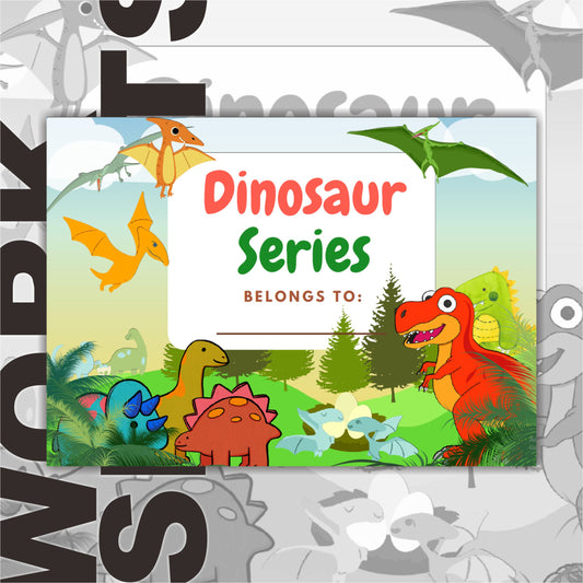 Printable Dinosaur Series Theme Worksheets